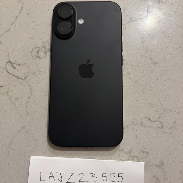 Apple iPhone 16 - Unlocked, 128 GB, Black, A3081