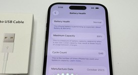 Good
													Apple iPhone 15 - Unlocked, Black, 128 GB, A2846, photo 1 of 4