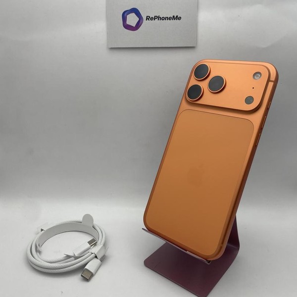 Apple iPhone 17 Pro - Unlocked, 256 GB, Cosmic Orange, A3256
