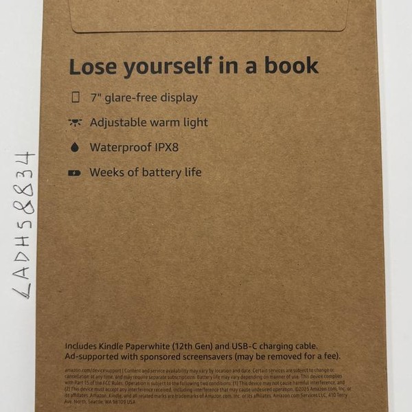 Amazon Kindle Paperwhite 12th Gen 2024 - Amazon, Green