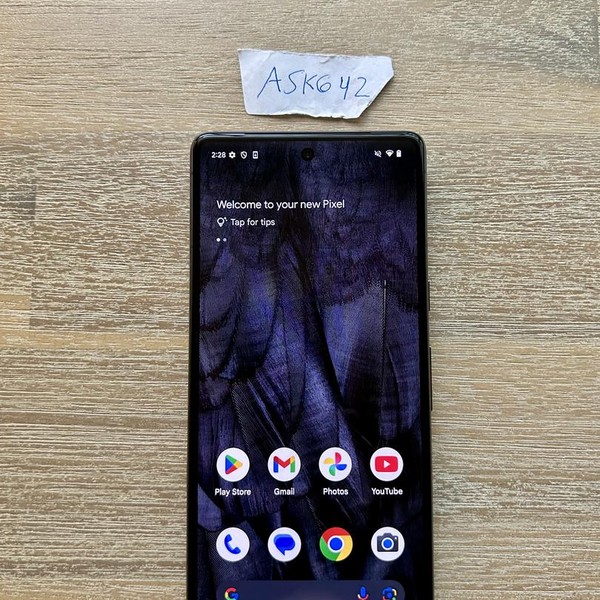 Google Pixel 7 - Unlocked, 128 GB, Obsidian, 8 GB, GVU6C, Sub-6 5G