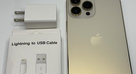 Good
													Apple iPhone 13 Pro Max - Unlocked, Gold, 128 GB, A2484, photo 2 of 7