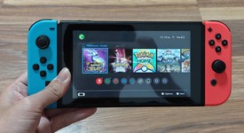 Good
													Nintendo Switch - Neon Blue, 32 GB, photo 6 of 6