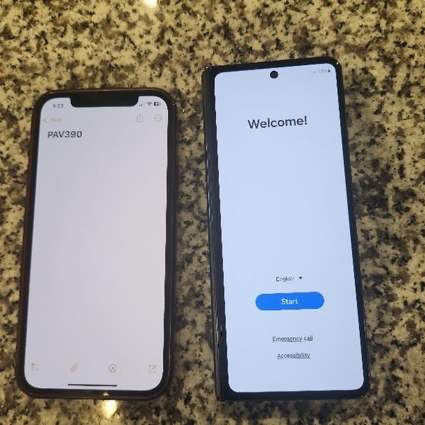 Samsung Galaxy Z Fold5 - AT&T, 512 GB, Black, 12 GB, SM-F946U