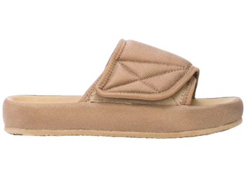 Yeezy Fabric Slippers Season 7 Khaki for sale