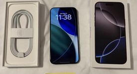 Mint
													Apple iPhone 16 Pro Max - Unlocked, Black, 256 GB, A3084, photo 1 of 7