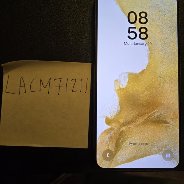 Samsung Galaxy S22 Plus - Unlocked, 128 GB, Black, 8 GB, SM-S906U1