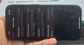 Mint
													Apple iPhone 15 Pro - Unlocked, Black, 128 GB, A2848, photo 4 of 5