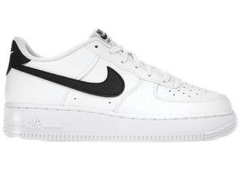 Nike Air Force 1 Low White Black (GS) for sale