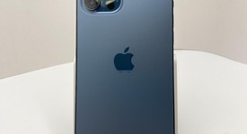 Good
													Apple iPhone 12 Pro Max - Unlocked, Pacific Blue, 256 GB, A2342, photo 3 of 7
