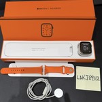 Mint Apple Watch Series 7 45mm - AT&T, Silver, A2477 - Cellular, Hermes
