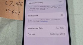 Good
													Apple iPhone 15 - Unlocked, Blue, 128 GB, A2846, photo 2 of 7