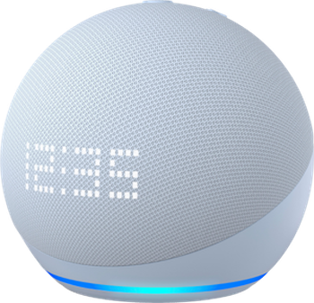 Amazon Echo Dot 5th Gen With Clock for sale
