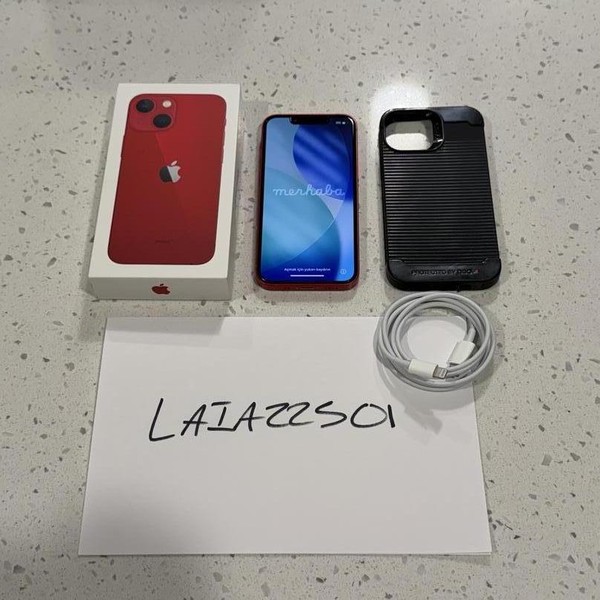 Apple iPhone 13 Mini - Unlocked, 128 GB, Red, A2481