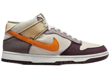 Nike Dunk Mid Coconut Milk Plum Orange for sale