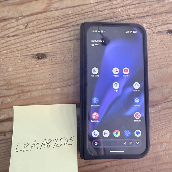 Google Pixel 9 Pro Fold - Unlocked, 256 GB, Obsidian, GGH2X