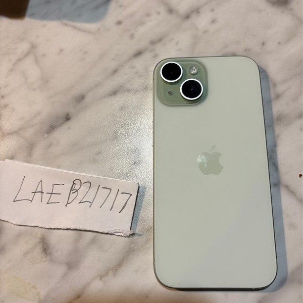 Apple iPhone 15 - Unlocked, 128 GB, Green, A2846