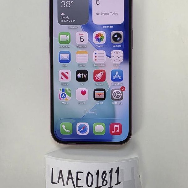 Apple iPhone 16 - Unlocked Non-US, Pink, 128 GB, A3287