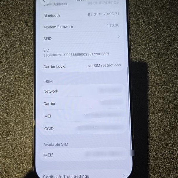 Apple iPhone 17 - Unlocked, 256 GB, Black, A3258