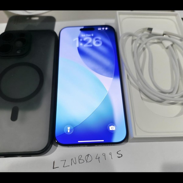 Apple iPhone 16 Pro Max - Unlocked, 256 GB, Black, A3084