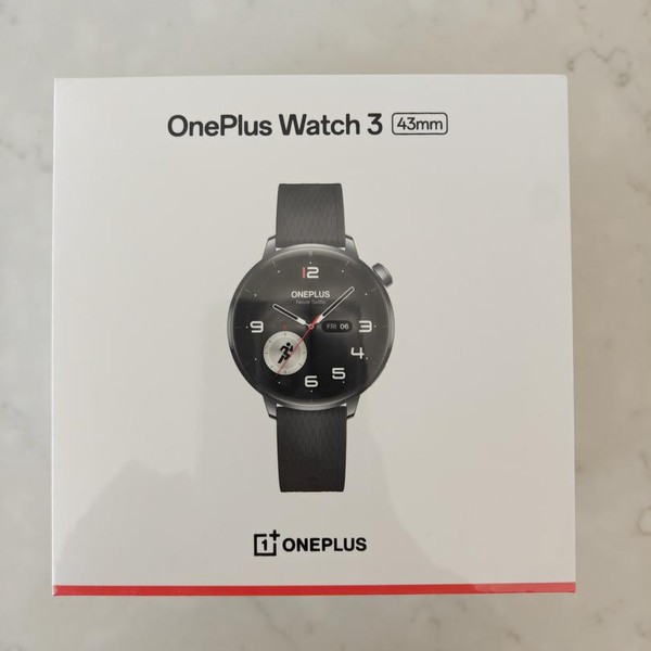 OnePlus Watch 3 - Black Steel, 43mm