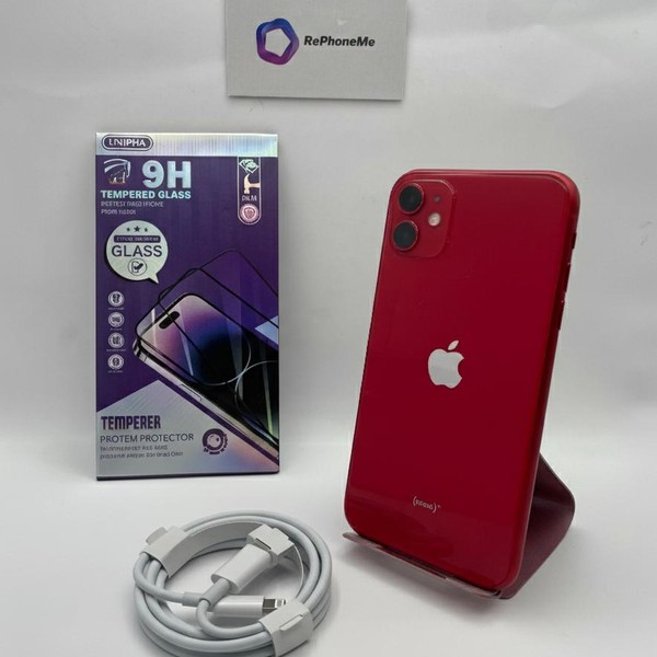 Apple iPhone 11 - Unlocked, 128 GB, Red, A2111
