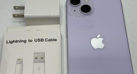Good
													Apple iPhone 14 - Unlocked, Purple, 256 GB, A2649, photo 1 of 7