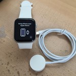 Good Apple Watch Series 6 44mm - Unlocked, Silver, A2294 - Cellular, Aluminum