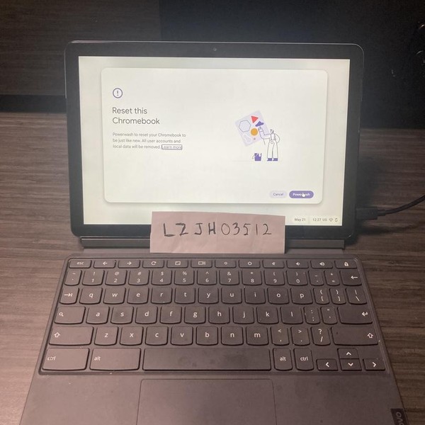 Lenovo Chromebook Duet - Wi-Fi, Gray, 128 GB, 4 GB