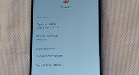 Good
													Moto G Stylus 5G (2023) - Cricket, Black, 128 GB, 4 GB, photo 2 of 3