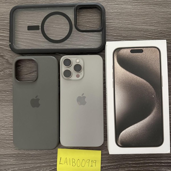 Apple iPhone 15 Pro Max - Unlocked, 512 GB, Natural, A2849