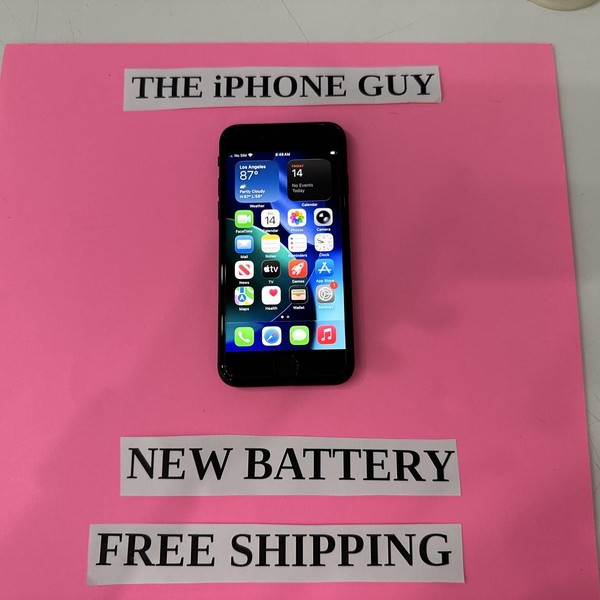 Apple iPhone SE 2nd Gen 2020 - Unlocked, 64 GB, Black, A2275