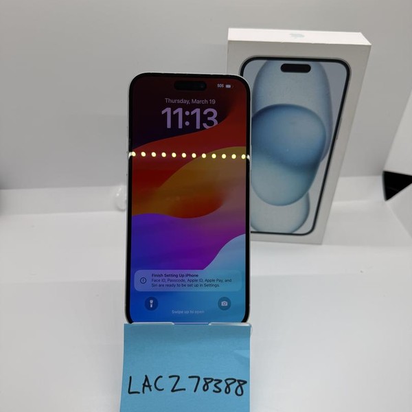 Apple iPhone 15 Plus - Unlocked, 128 GB, Blue, A2847