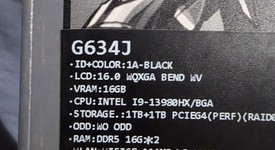 Mint
													Asus ROG Strix SCAR 16 (2023) G634 - I9, Black, 2 TB, 32 GB, photo 5 of 15