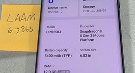 Good
													OnePlus 12 - Unlocked, Black, 256 GB, 12 GB, CPH2583, photo 2 of 7