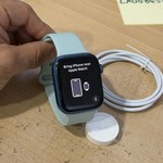 Good Apple Watch Series 7 45mm - Unlocked, Blue, A2477 - Cellular, Aluminum