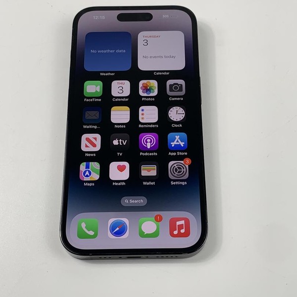 Apple iPhone 14 Pro - Unlocked, Black, 256 GB, A2650