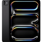 Mint Apple iPad Pro 11 inch (M4) 2024 - Unlocked, Black, 256 GB, 8 GB, A2837, Standard Glass