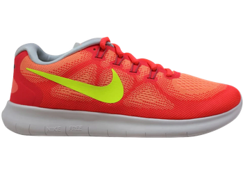 Nike Free RN 2017 Sunset Glow/Volt-Hot Punch (Women's) for sale