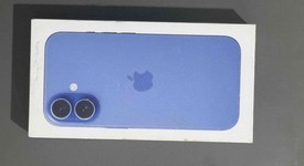 New
													Apple iPhone 16 - Unlocked, Ultramarine, 128 GB, A3081, photo 1 of 6