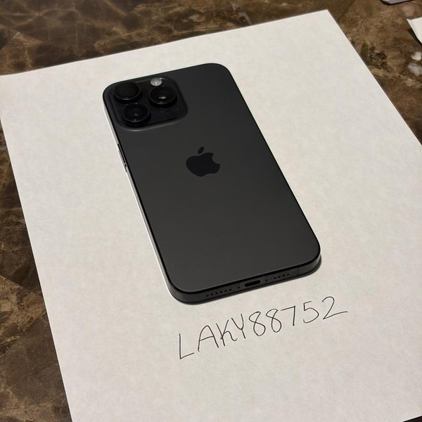 Apple iPhone 15 Pro Max - Unlocked, 256 GB, Black, A2849