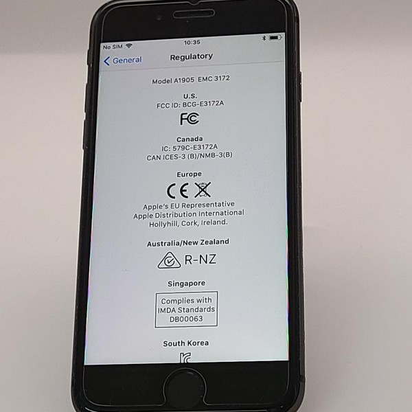 Apple iPhone 8 - AT&T, 64 GB, Gray, A1905, GSM