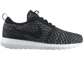 Nike Roshe Run Flyknit Black Sequoia for sale