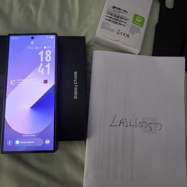 Samsung Galaxy Z Fold6 - Unlocked, 1 TB, Navy Blue, 12 GB, SM-F956U1