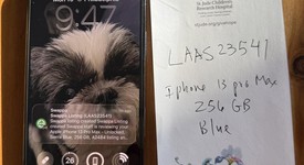 Good
													Apple iPhone 13 Pro Max - Unlocked, Sierra Blue, 256 GB, A2484, photo 1 of 8