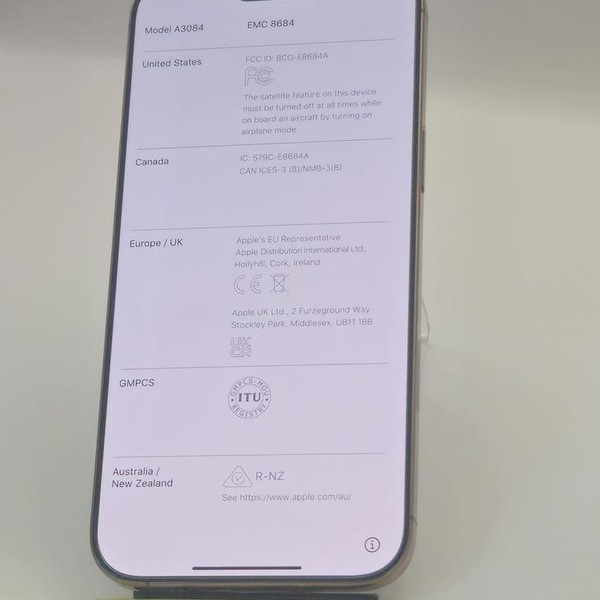 Apple iPhone 16 Pro Max - Unlocked, Desert, 256 GB, A3084