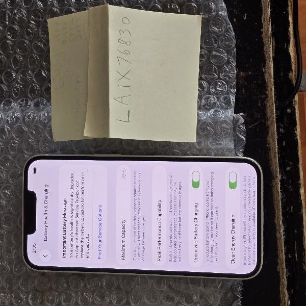 Apple iPhone 14 - Unlocked, 128 GB, Starlight, A2649