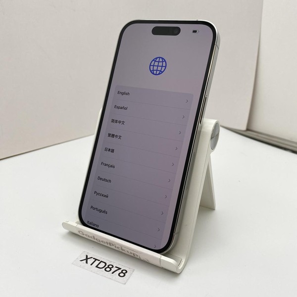 Apple iPhone 14 Pro - Unlocked, 128 GB, Silver, A2650