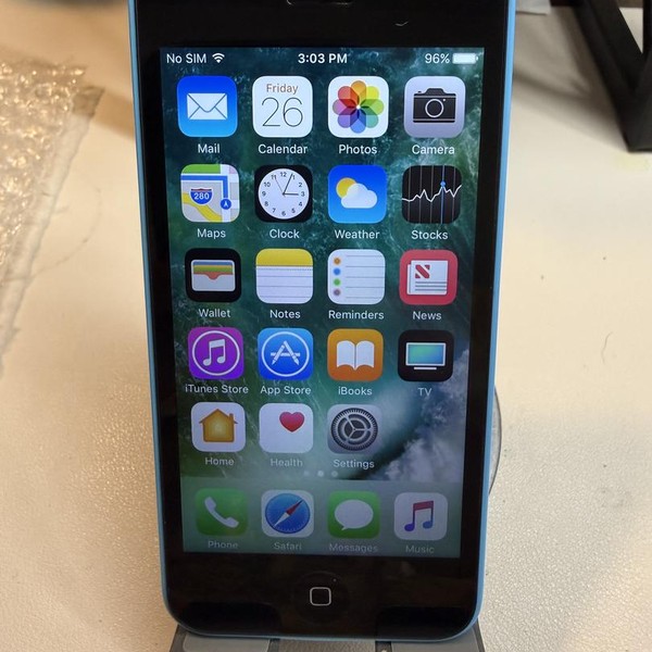 Apple iPhone 5C - Unlocked, 8 GB, Blue, A1532, GSM