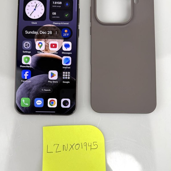 Oppo Find X9 Pro - Unlocked Non-US, 512 GB, Titanium Charcoal, 16 GB